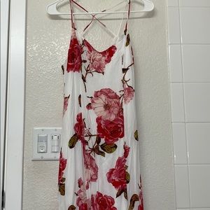 Floral Print Maxi Dress